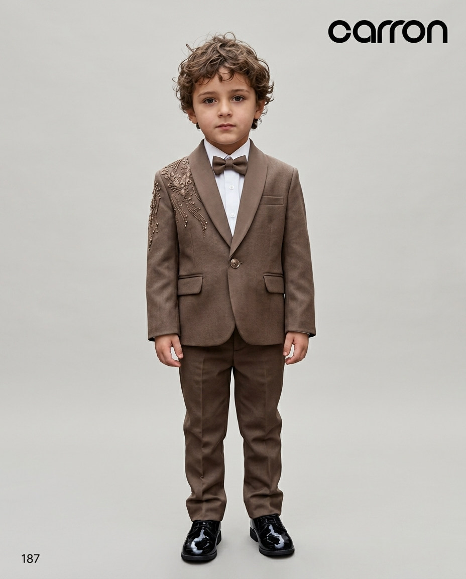 Coffee Colour Coat Suit(BE-BCSU_187)