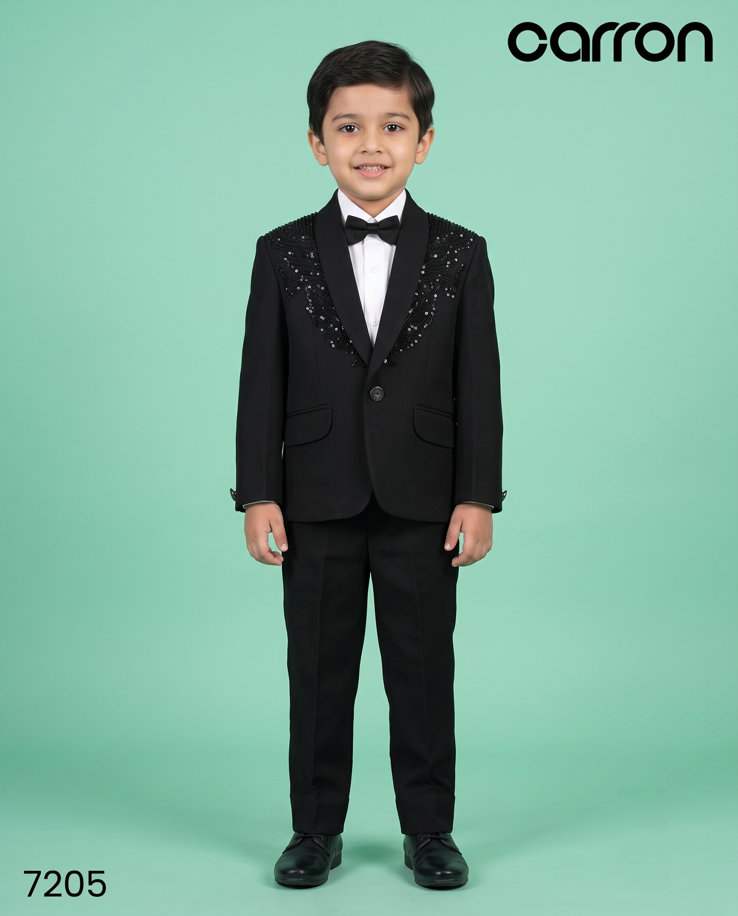 Black Colour Coat Suit(BE-BCSU_7205)