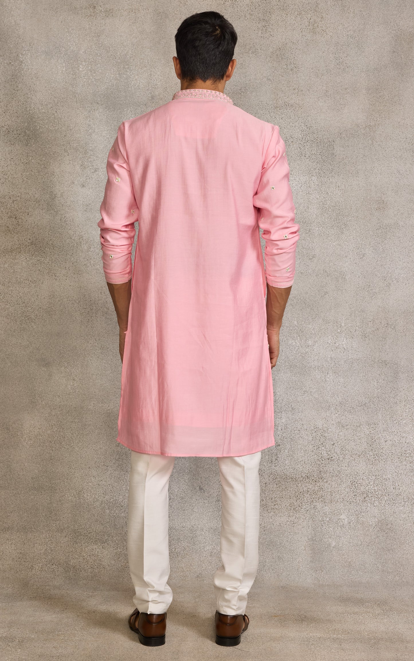 Pink Colour Kurta Set(ME-MKUS_SSK 22)