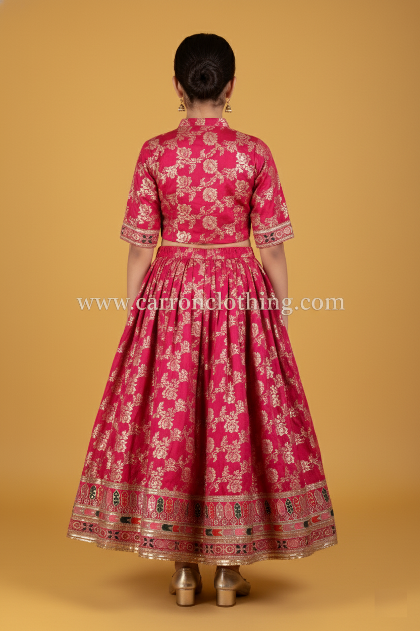 Rani Colour Ghaghra Choli(GE-GGHC_3013)