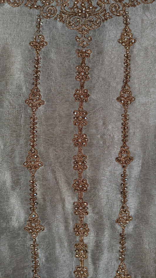 Grey Colour Plazo Set(GE-GPZS_4948)