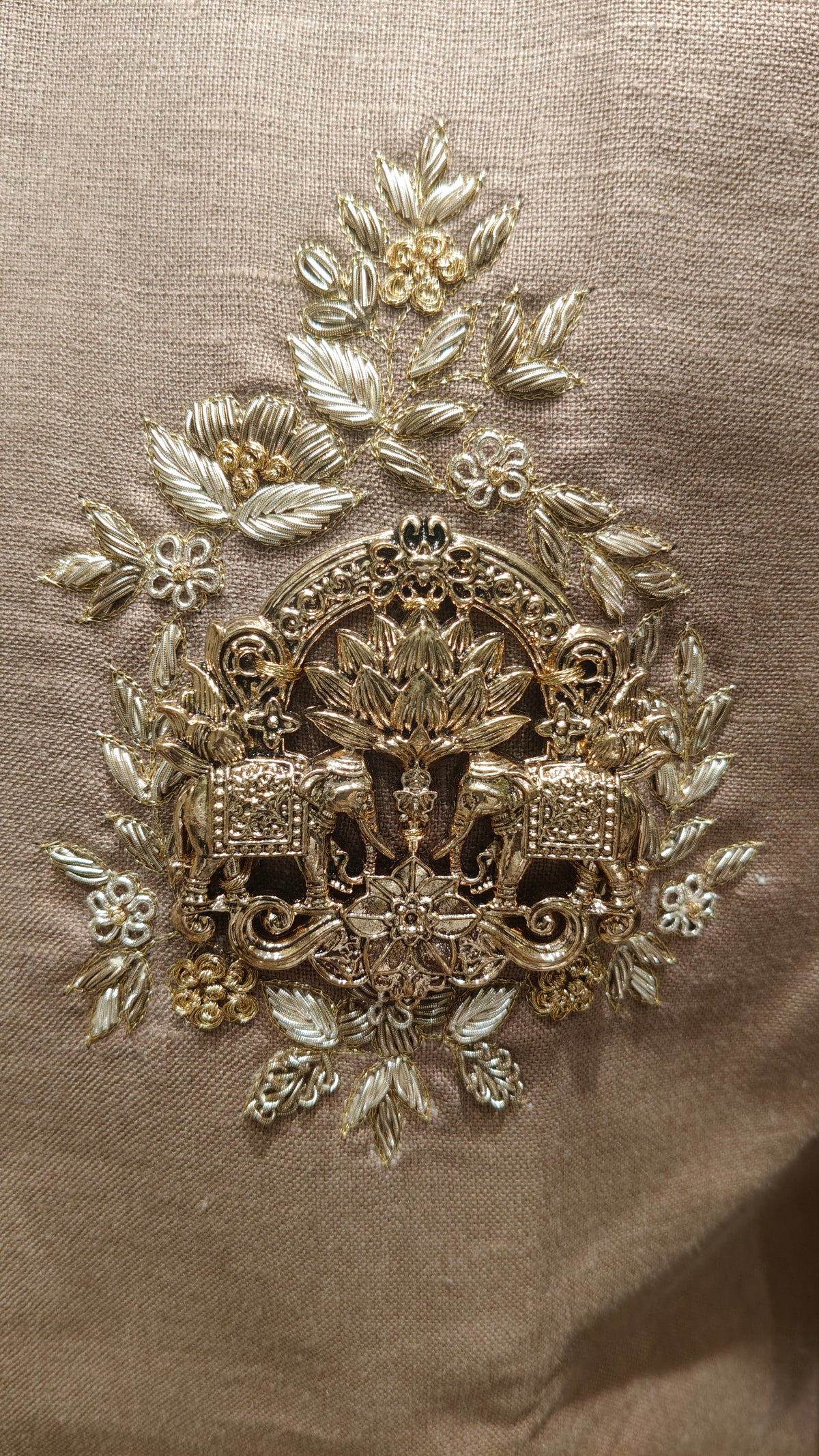 Beige Colour Bundi Set(ME-MBUS_SB 1212)