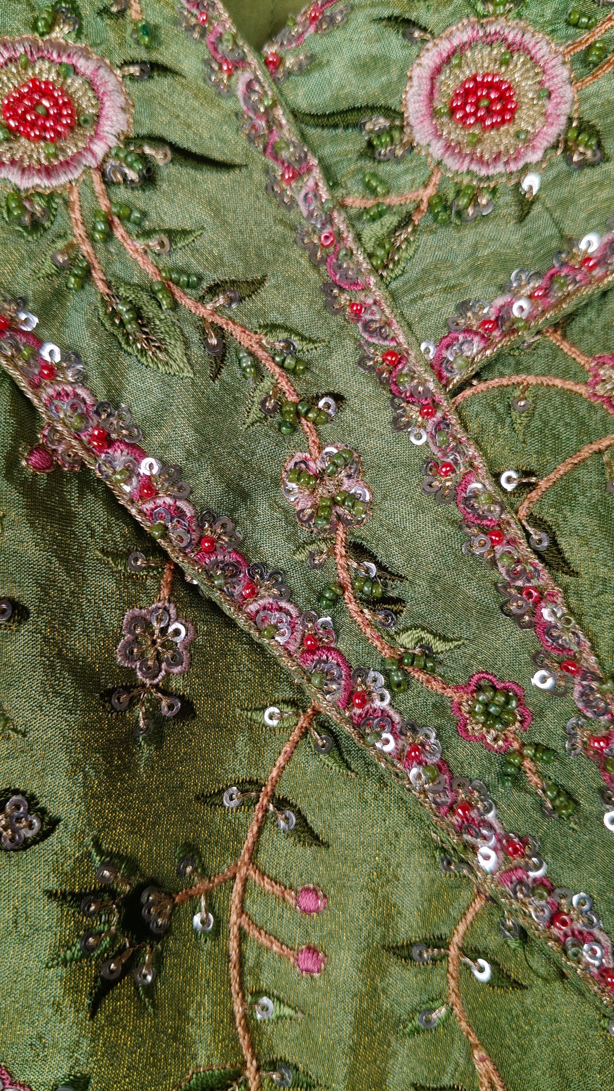 Olive Green Colour Plazo Set(GE-GPZS_1519)