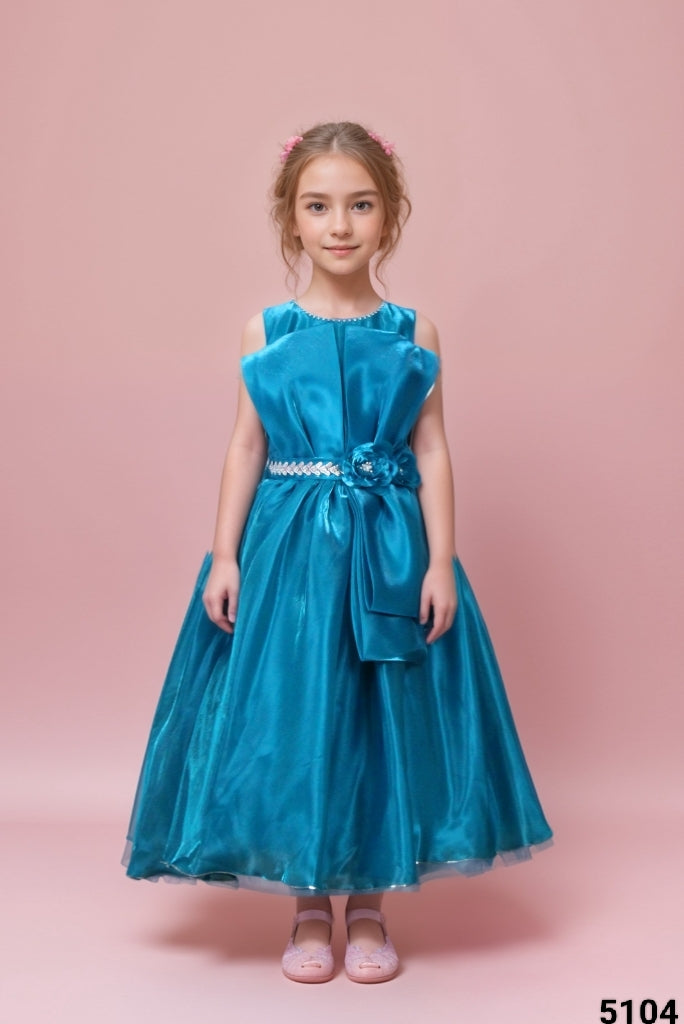Green Colour Gown(GE-GGWN_5104)