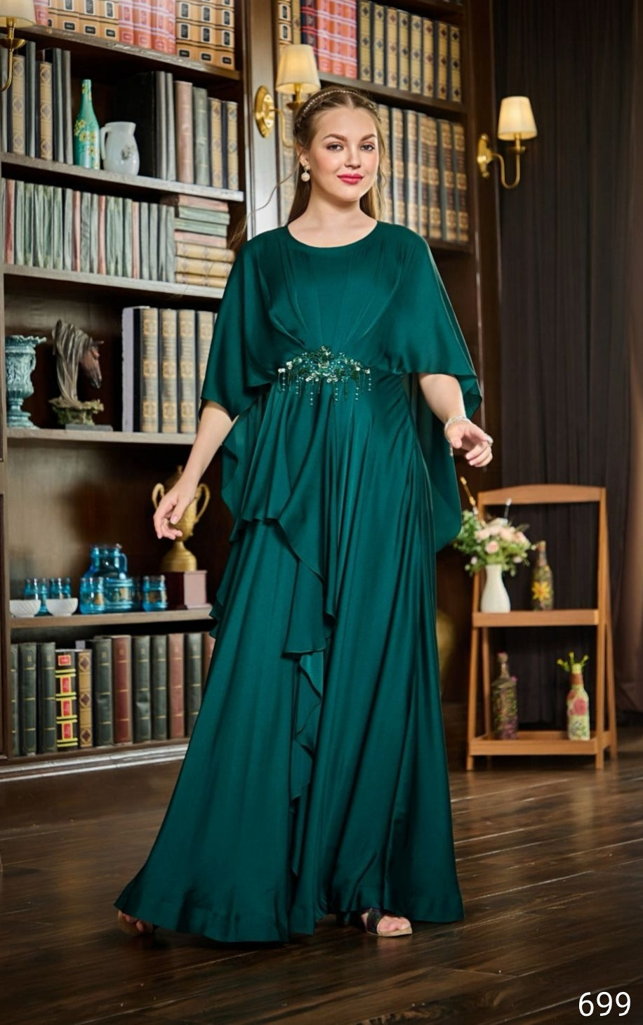 Bottle Green Colour Kurti(LC-WKIC_699)