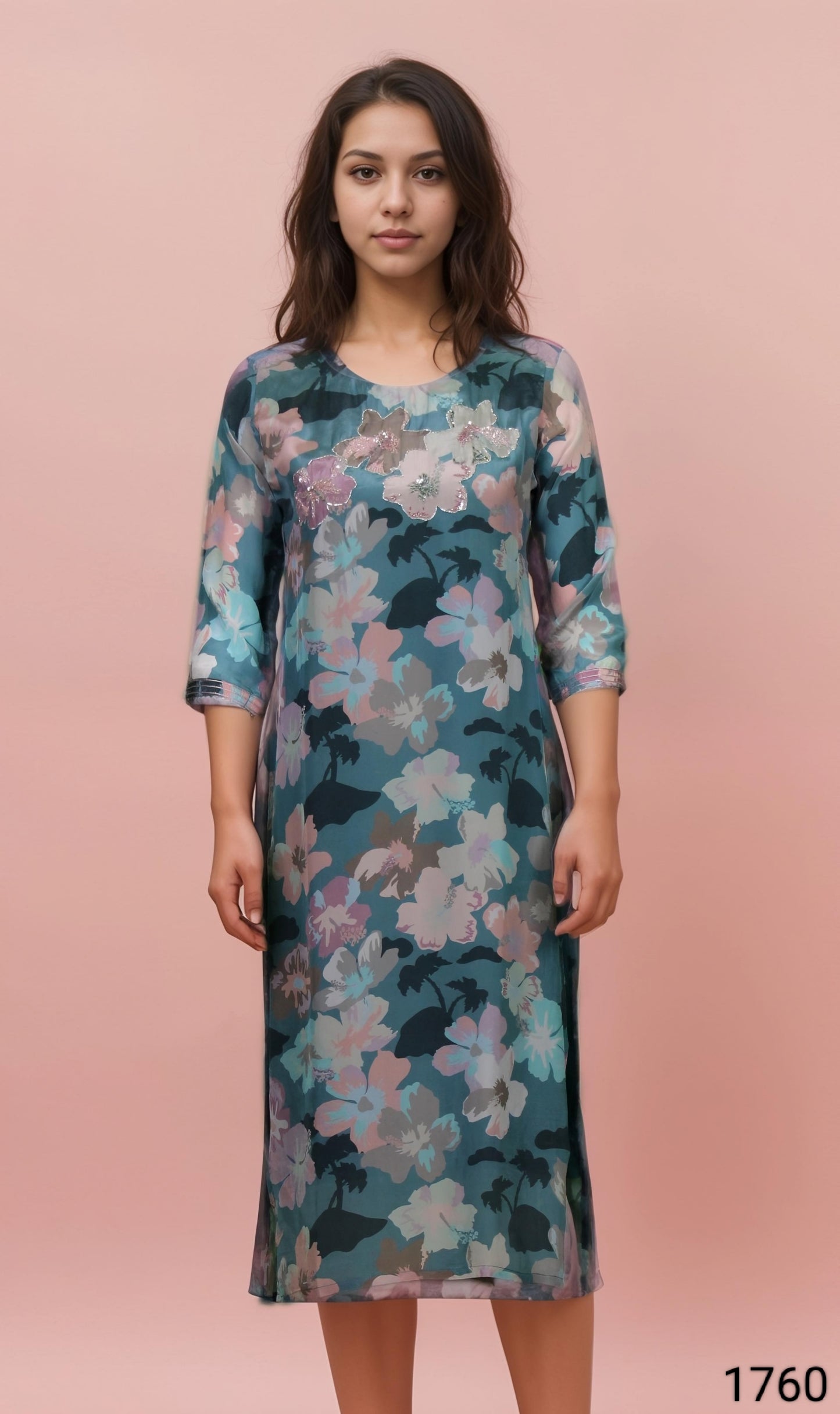 Multi Colour Kurti(LC-WKIC_1760)