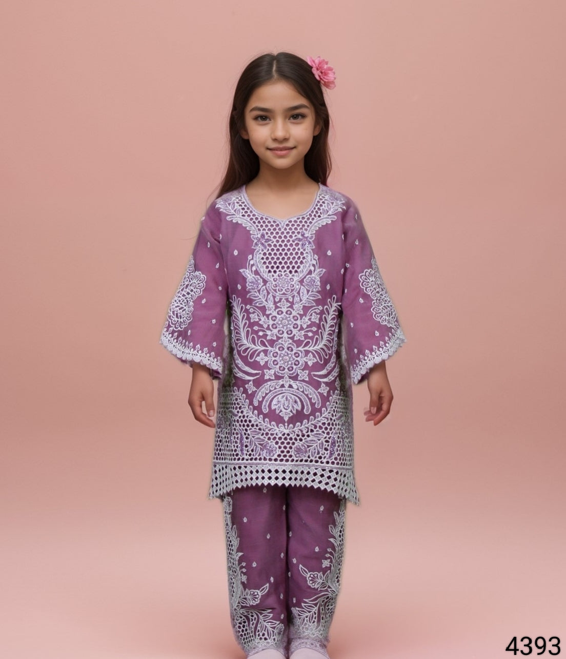 Wine Colour Chudidar(GE-GCHU_4393)