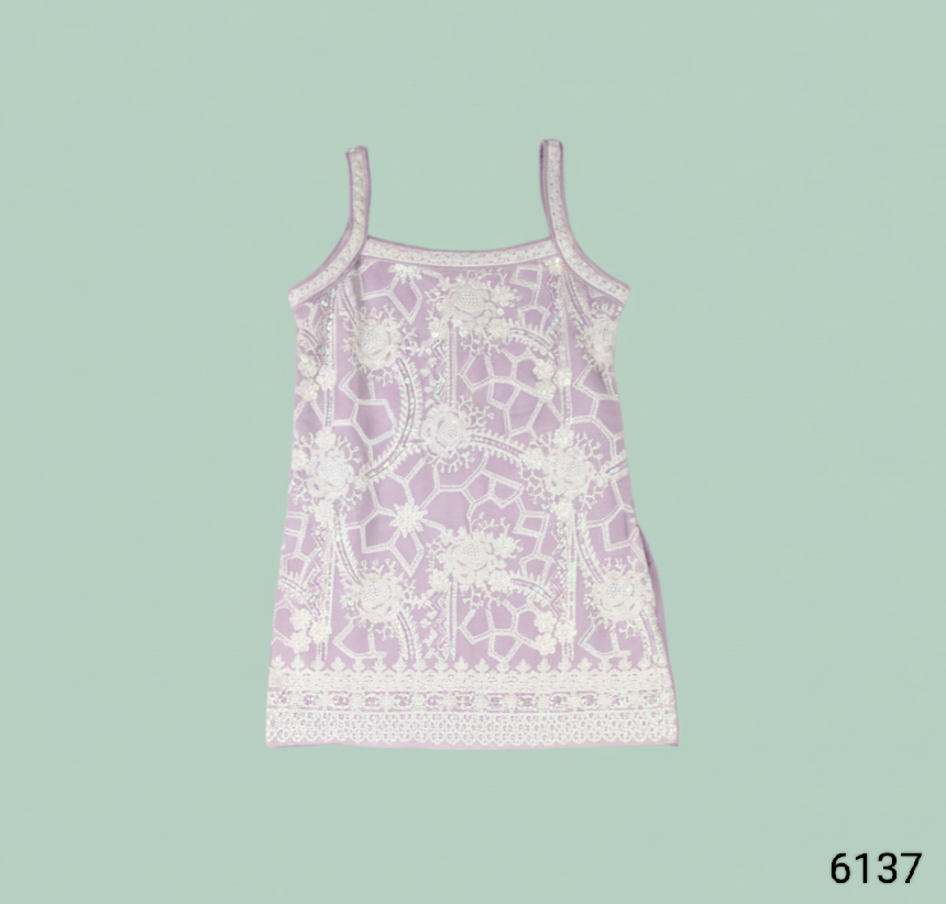 Purple Colour Plazo Set(GE-GPZS_6137)