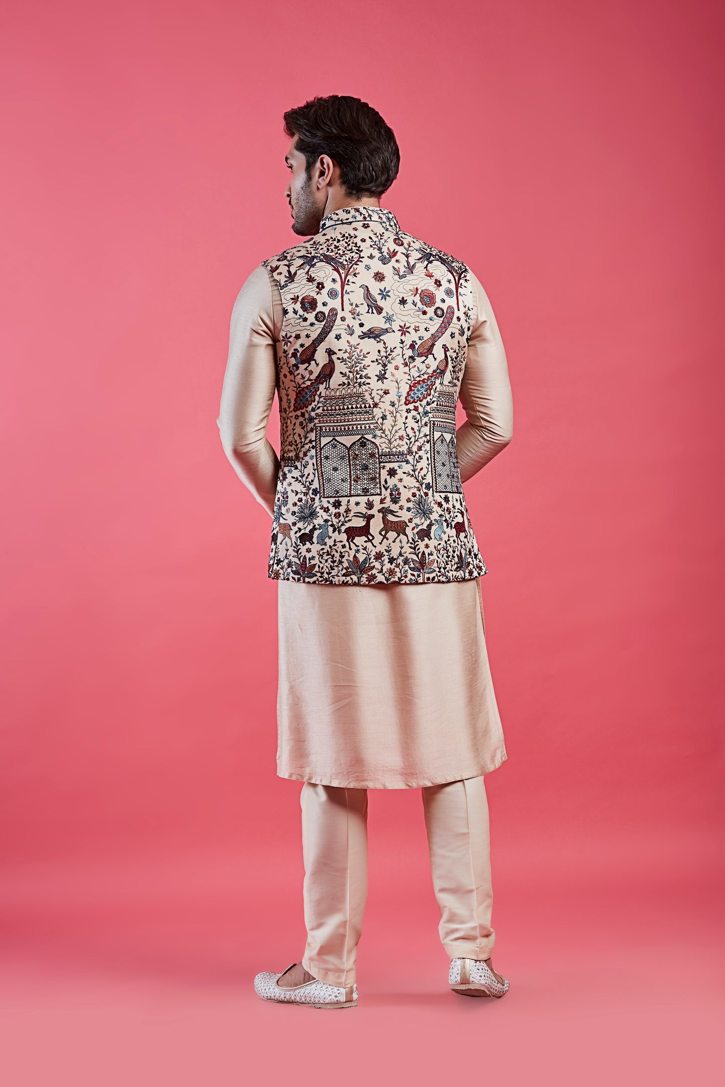 Fawn Colour Bundi Set(ME-MBUS_JS-655)