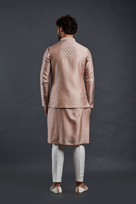 Misty Rose Colour Bundi Set(ME-MBUS_JS-679)