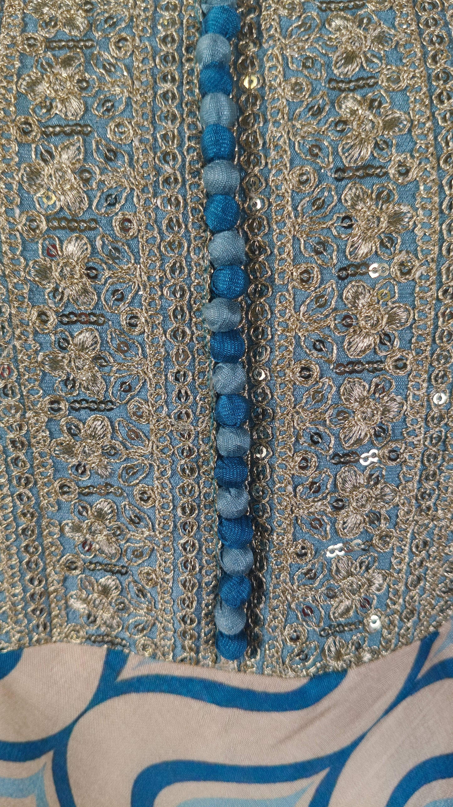 Blue Colour Anarkali Gown(LE-WANK_3455)
