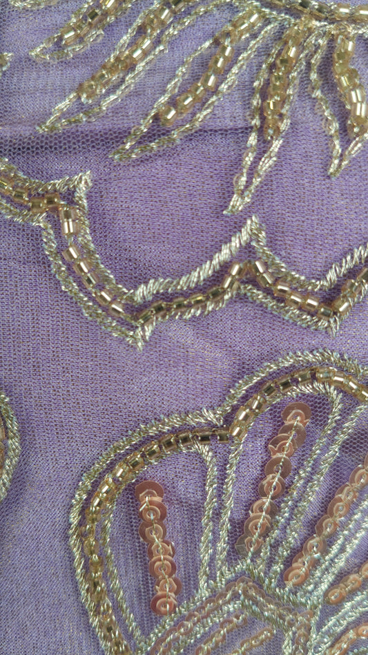 Purple Colour Plazo Set(LE-WPZS_921)