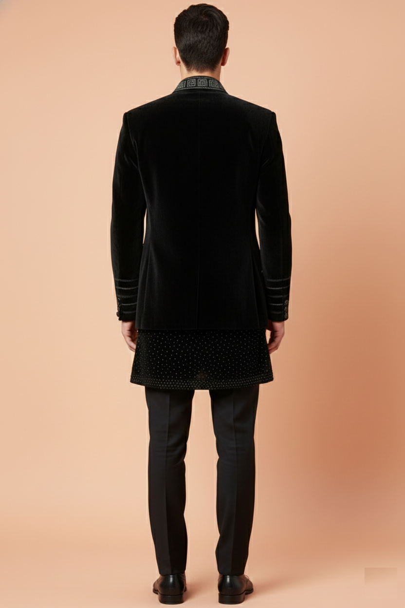 Black Colour Jodhpuri (ME-MJOD_SW 9543)