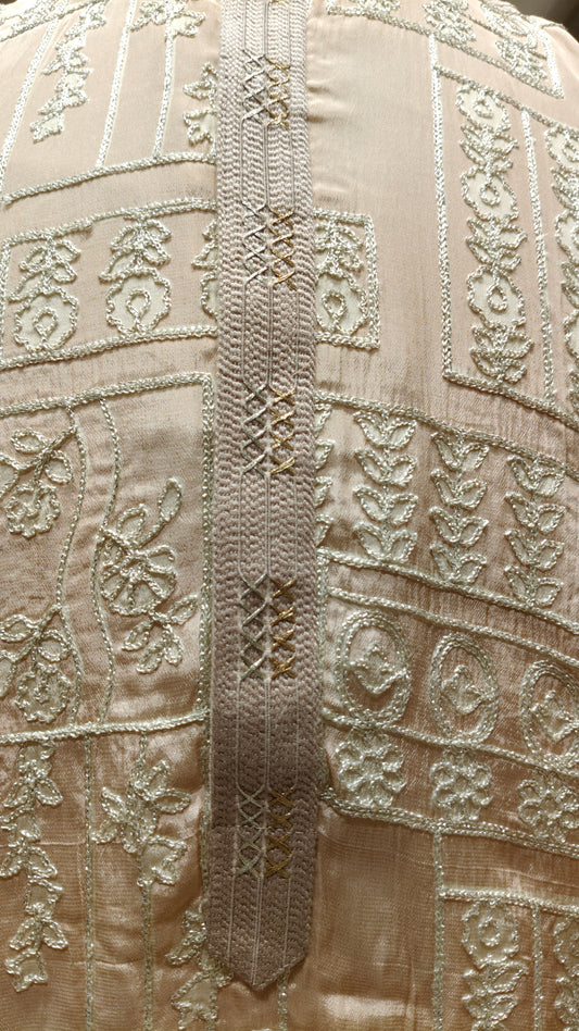 Fawn Colour Kurta Set(ME-MKUS_11060 B)
