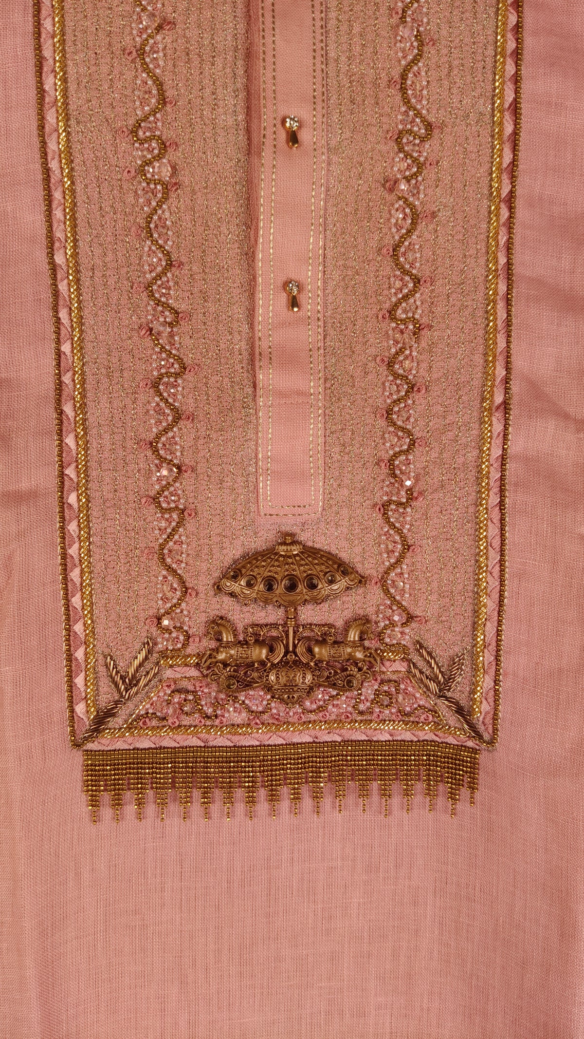 Onion Pink Colour Kurta Set(ME-MKUS_2815)