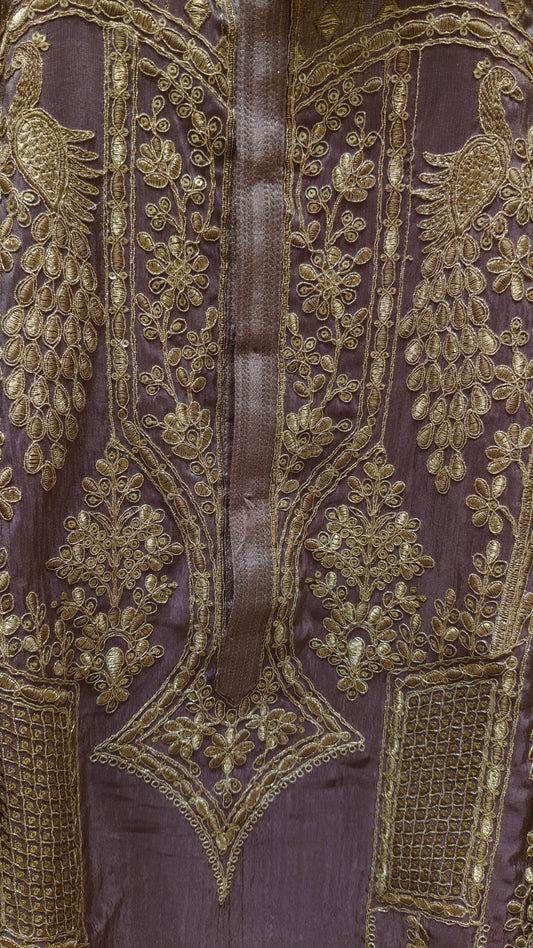 Lilac Colour Kurta Set(ME-MKUS_SK 181)