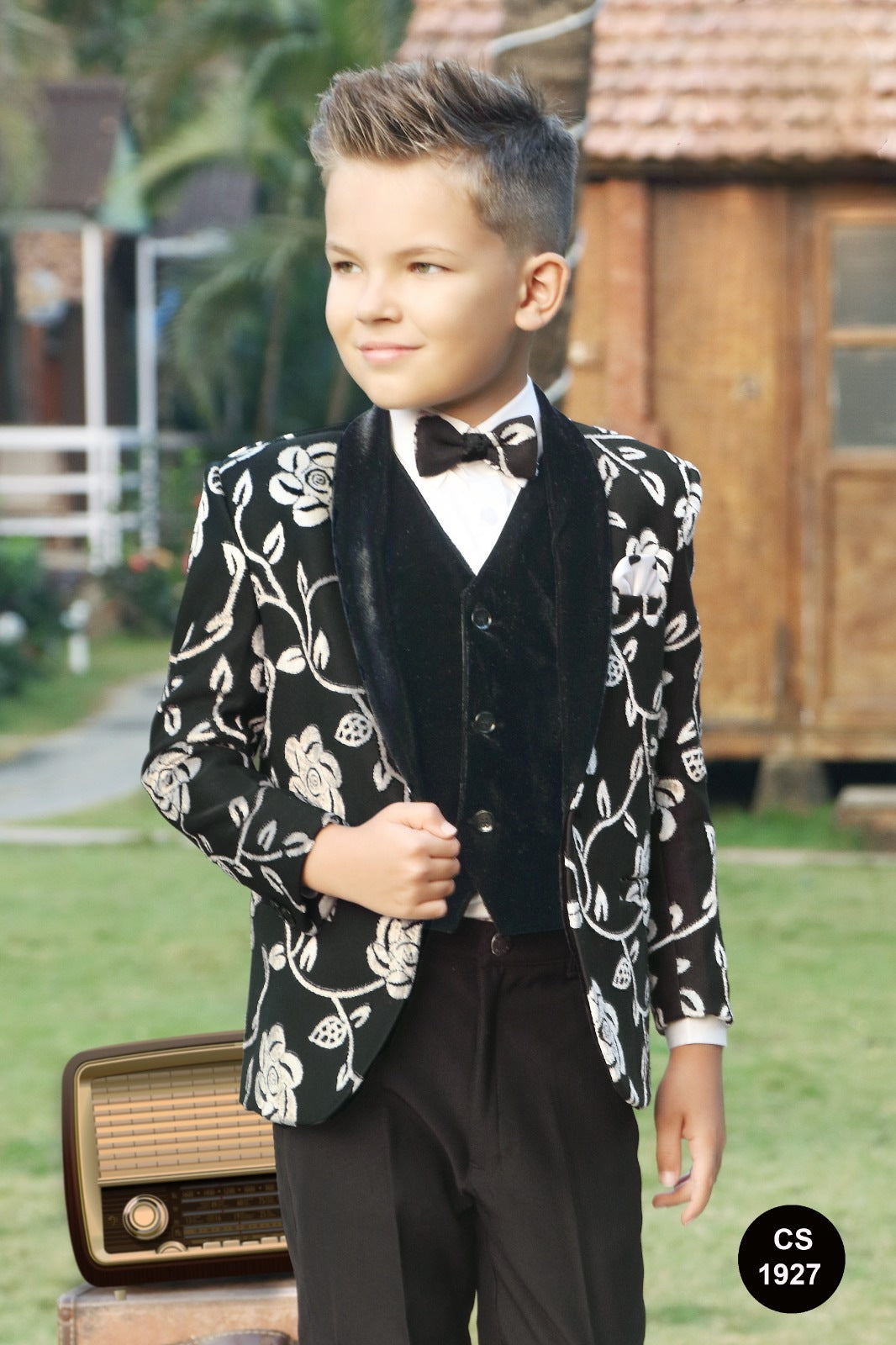 Black Colour Coat Suit(BE-BSCU_1927)