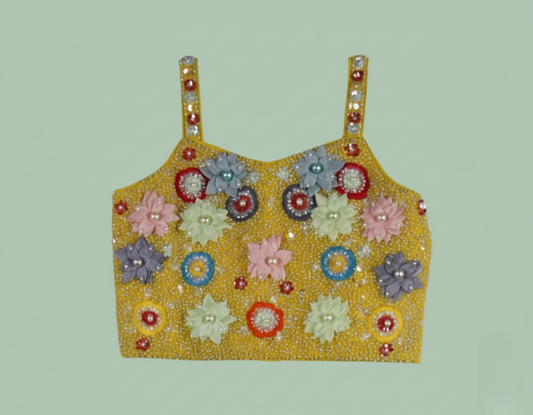 Yellow Colour Plazo Set(GE-GPZS_410)