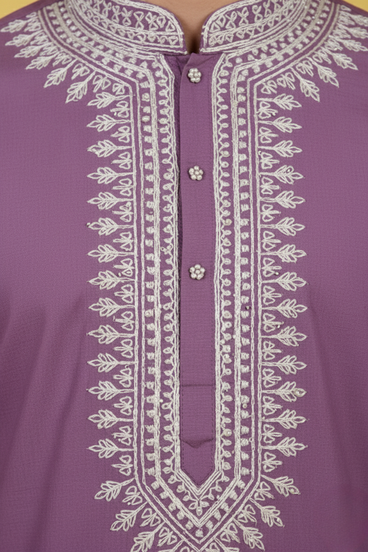 Lavender Colour Kurta with Bottom(ME-MKUS_ORRI 2)