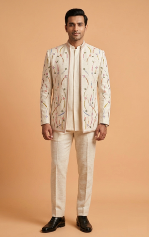 Cream Colour Jodhpuri(ME-MJOD_91402)