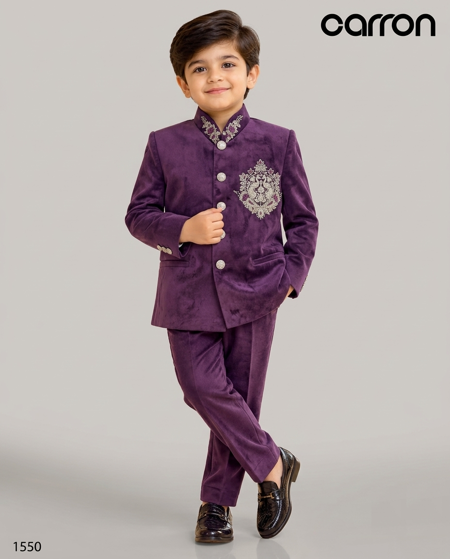 Wine Colour Jodhpuri Suit(BE-BJOD_1550)