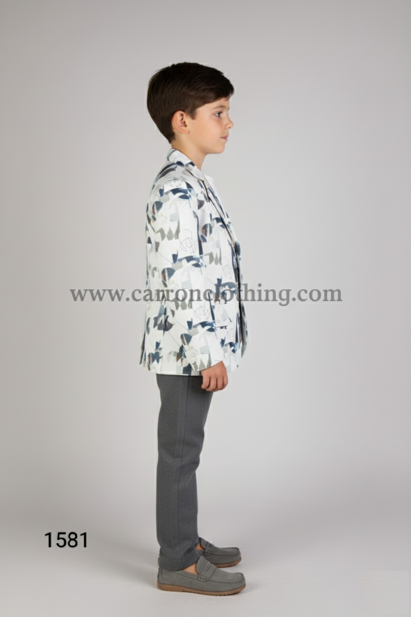 White Colour Blazer(BE-BBLZ_1581)