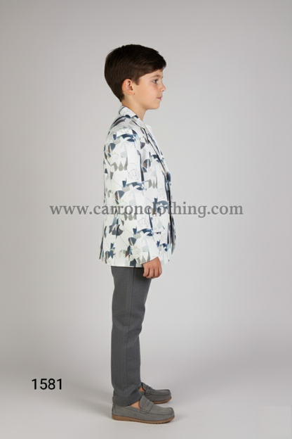 White Colour Blazer(BE-BBLZ_1581)