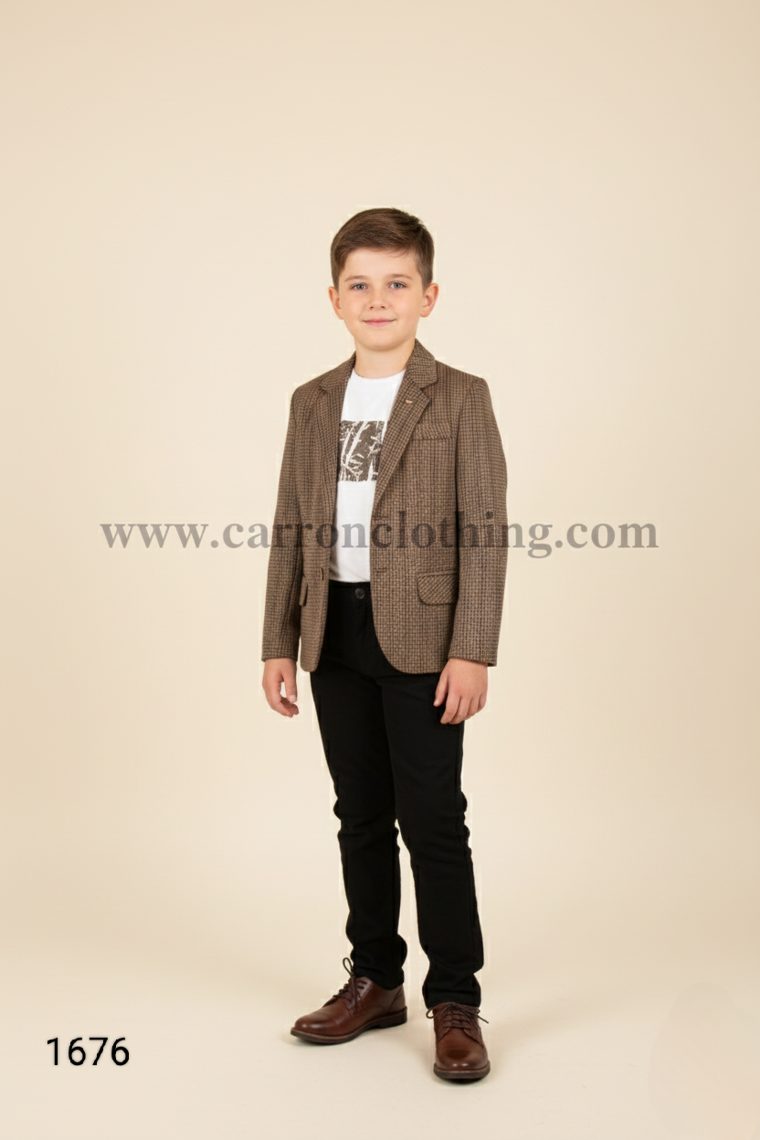 Coffee Colour Blazer(BE-BBLZ_1676)