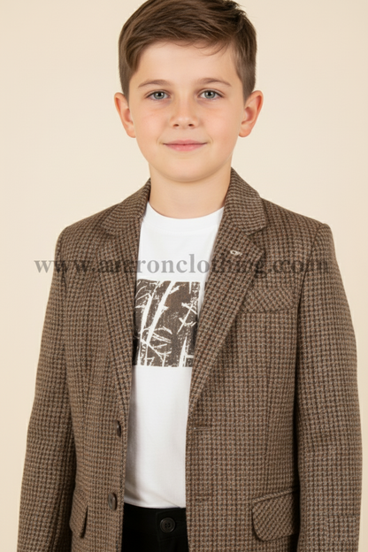 Coffee Colour Blazer(BE-BBLZ_1676)