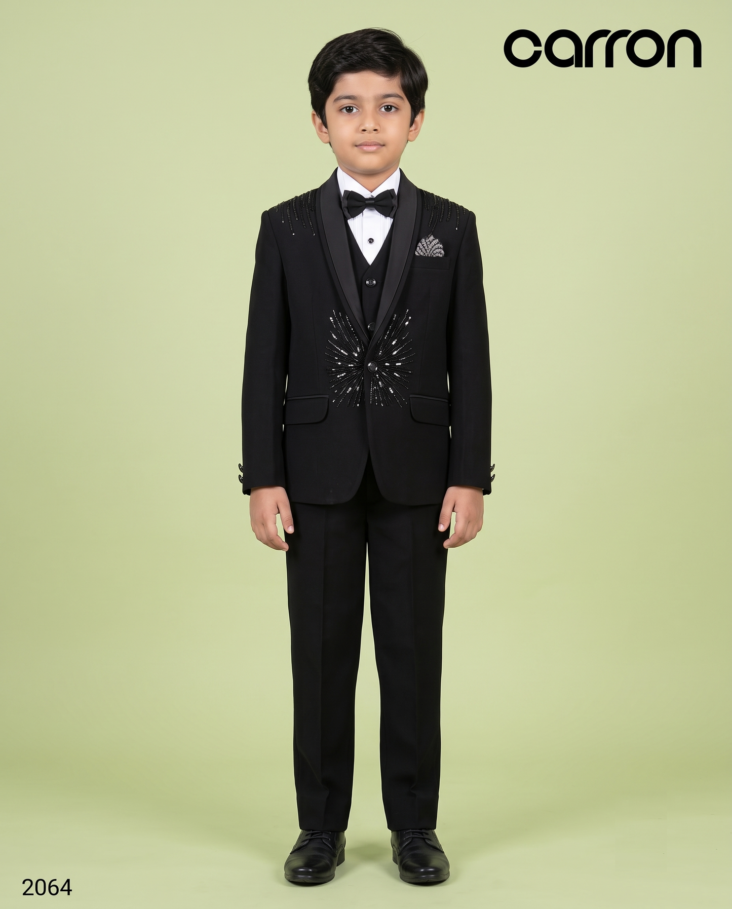 Black Colour Coat Suit(BE-BCSU_2064)