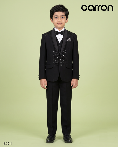 Black Colour Coat Suit(BE-BCSU_2064)
