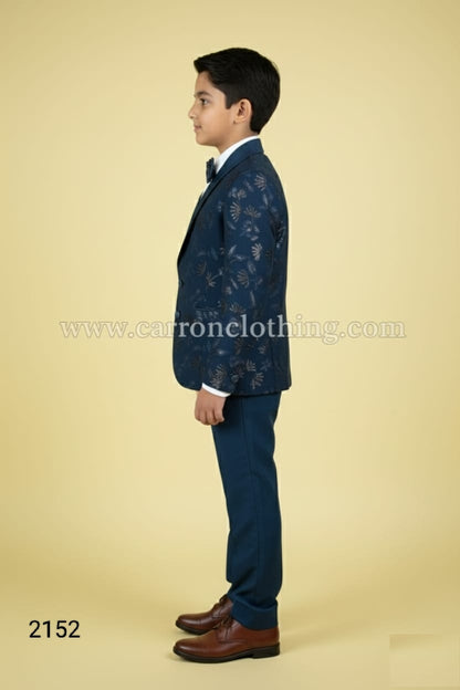 Teal Blue Colour Coat Suit(BE-BCSU_2152)