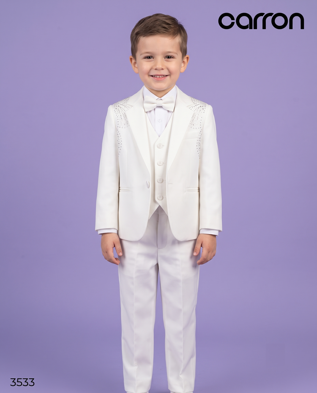 White Colour Coat Suit(BE-BCSU_3533)