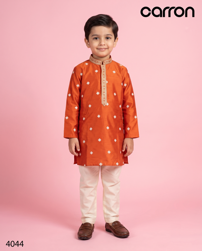 Orange Colour Kurta Set(BE-BKUS_4044)