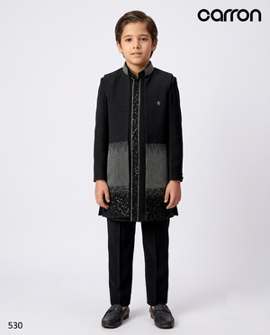 Black Colour Indo Western(BE-BINW_530)