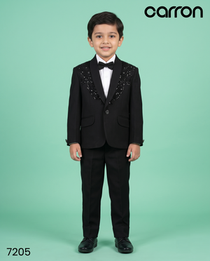 Black Colour Coat Suit(BE-BCSU_7205)