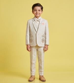 Natural Colour Coat Suit(BE-BCSU_2411)