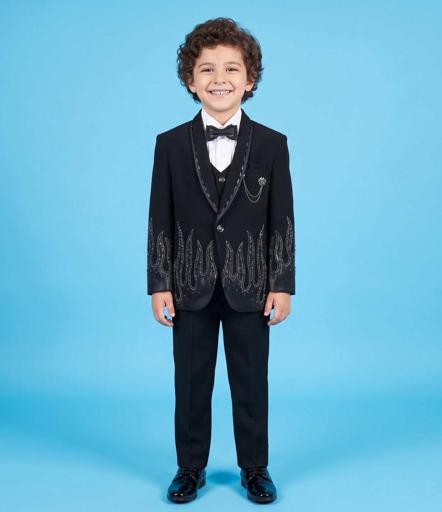 Black Colour Coat Suit(BE-BCSU_9140)