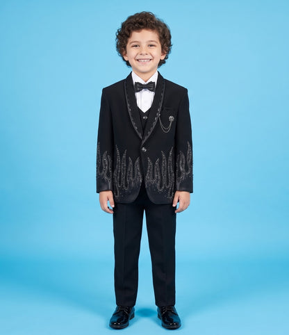 Black Colour Coat Suit(BE-BCSU_9140)
