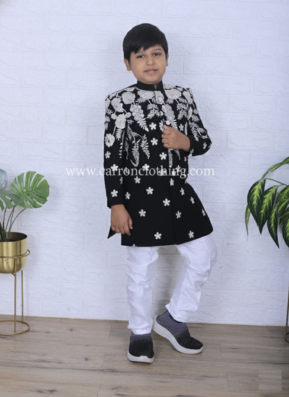 Black Colour Indo western(BE-BINW_2007)