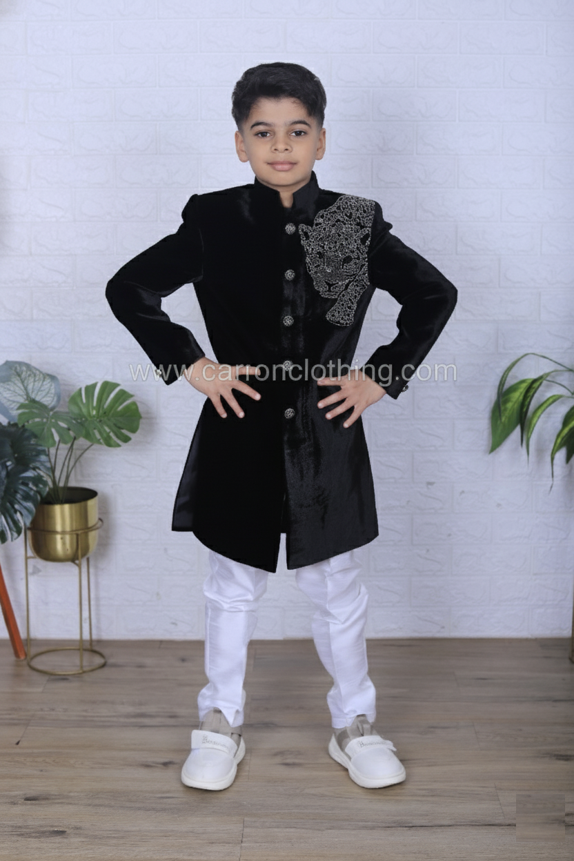 Black Colour Indo western(BE-BINW_2059)