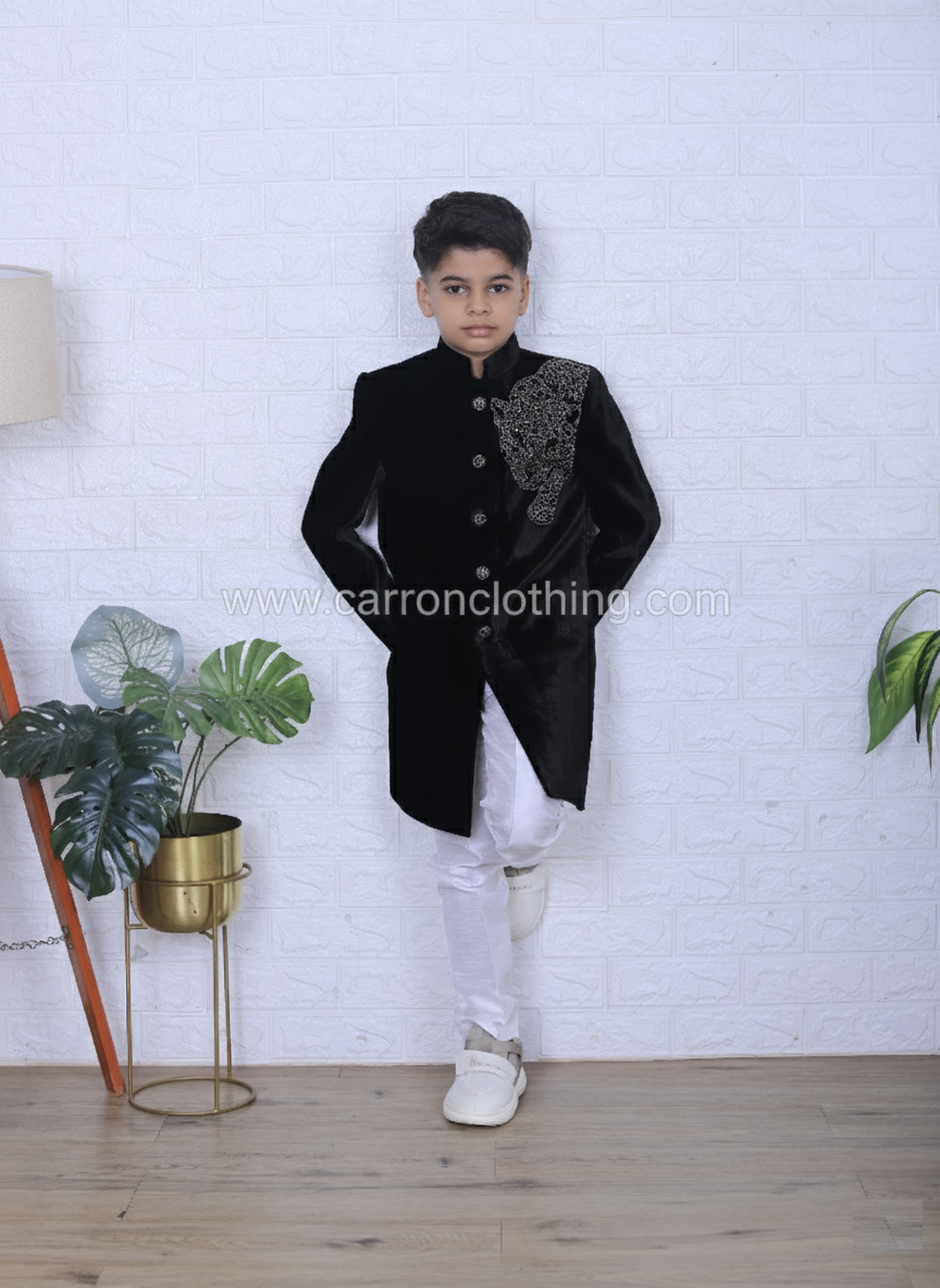 Black Colour Indo western(BE-BINW_2059)