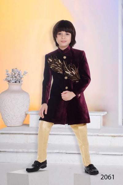 Maroon Colour Indo Western(BE-BINW_2061)