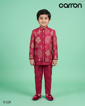Maroon Colour Indo Western(BE-BINW_9109)