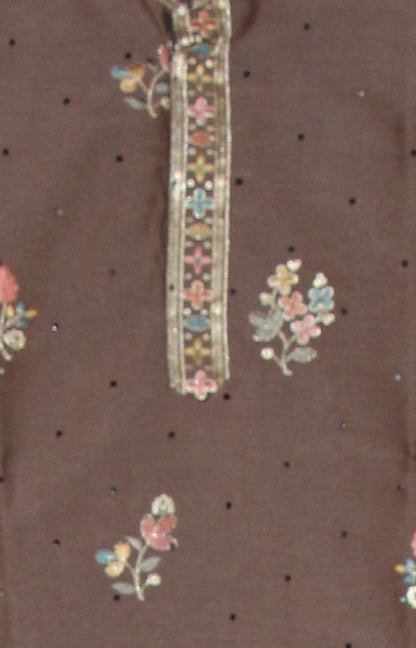 Chocolate Brown Colour Kurta Set(BE-BKUS_2184)