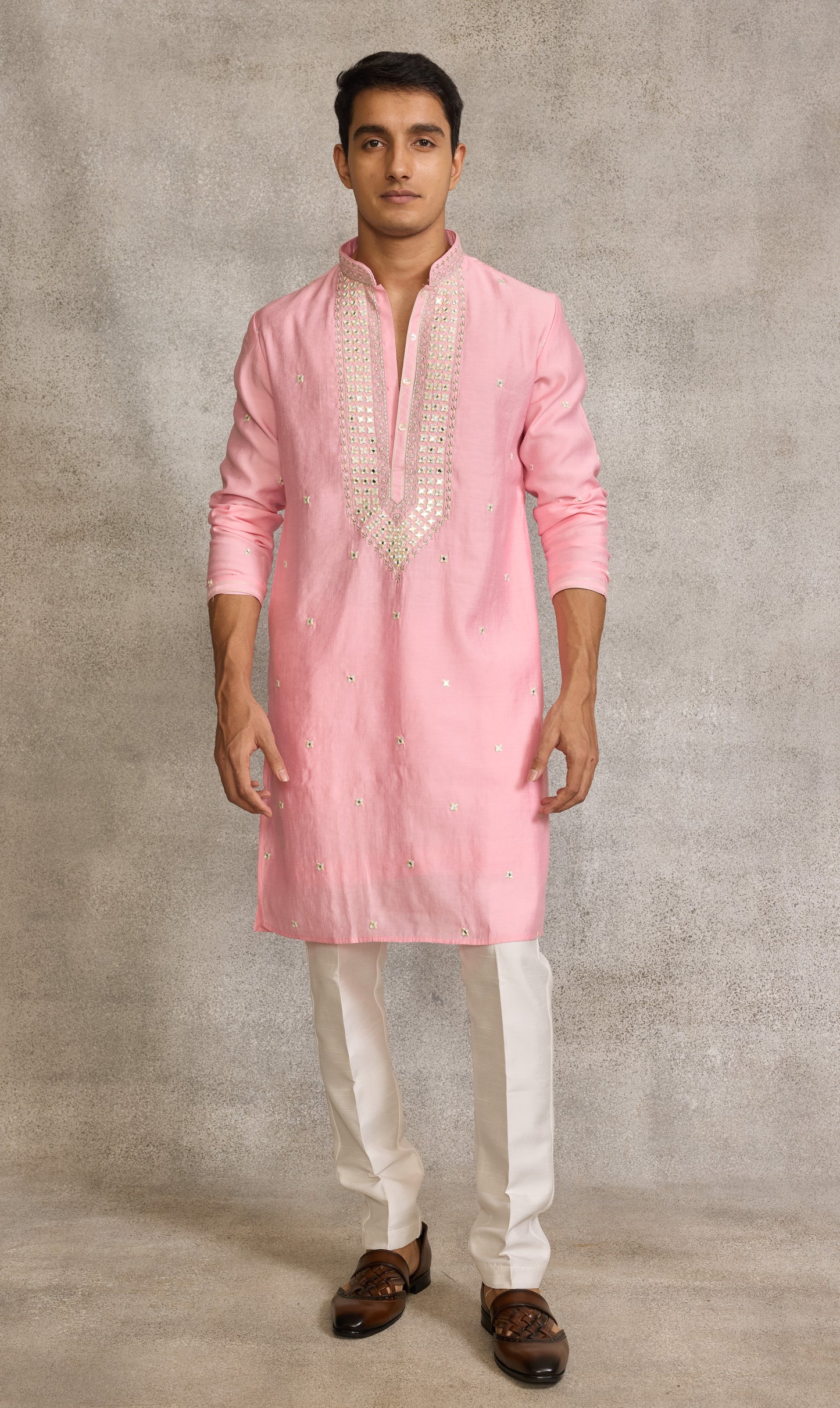 Pink Colour Kurta Set(ME-MKUS_SSK 22)