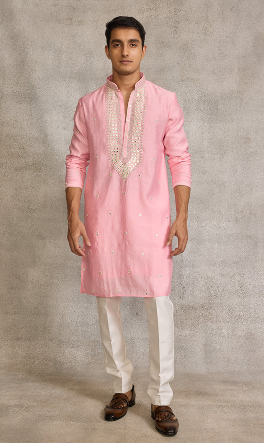Pink Colour Kurta Set(ME-MKUS_SSK 22)