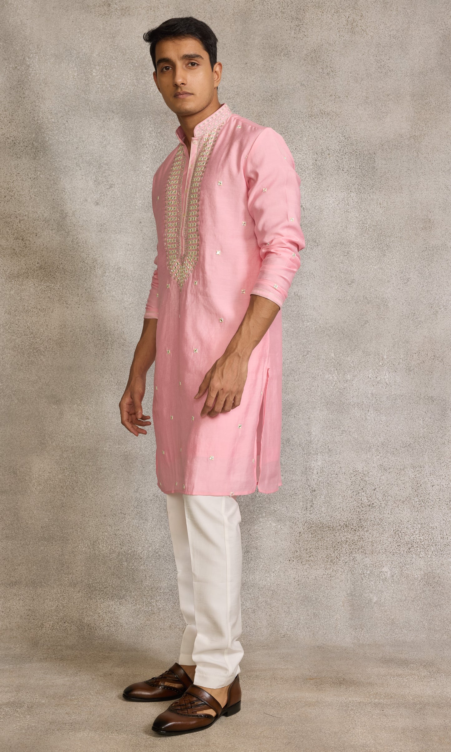 Pink Colour Kurta Set(ME-MKUS_SSK 22)
