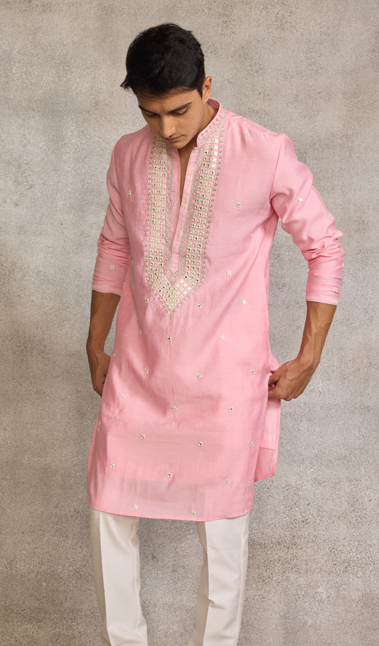 Pink Colour Kurta Set(ME-MKUS_SSK 22)
