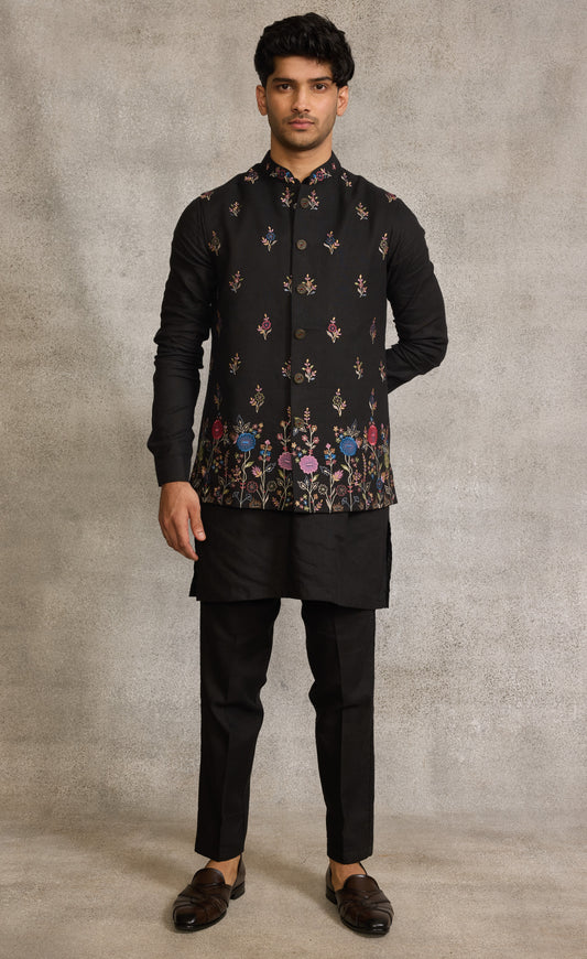 Black Colour Bundi Set (ME-MBUS_JK 3833)